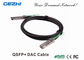 40G Fiber Optic QSFP Cable , Passive QSFP+ QDR DAC Copper Cables