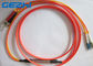 Mode Conditioning Duplex Fiber Optic Patch Cable 50 / 125um LC To FC For FTTB