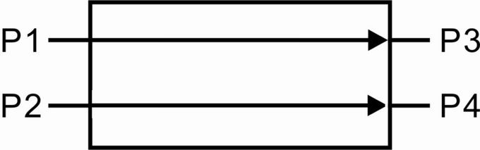 оптически переключатель 2x2F